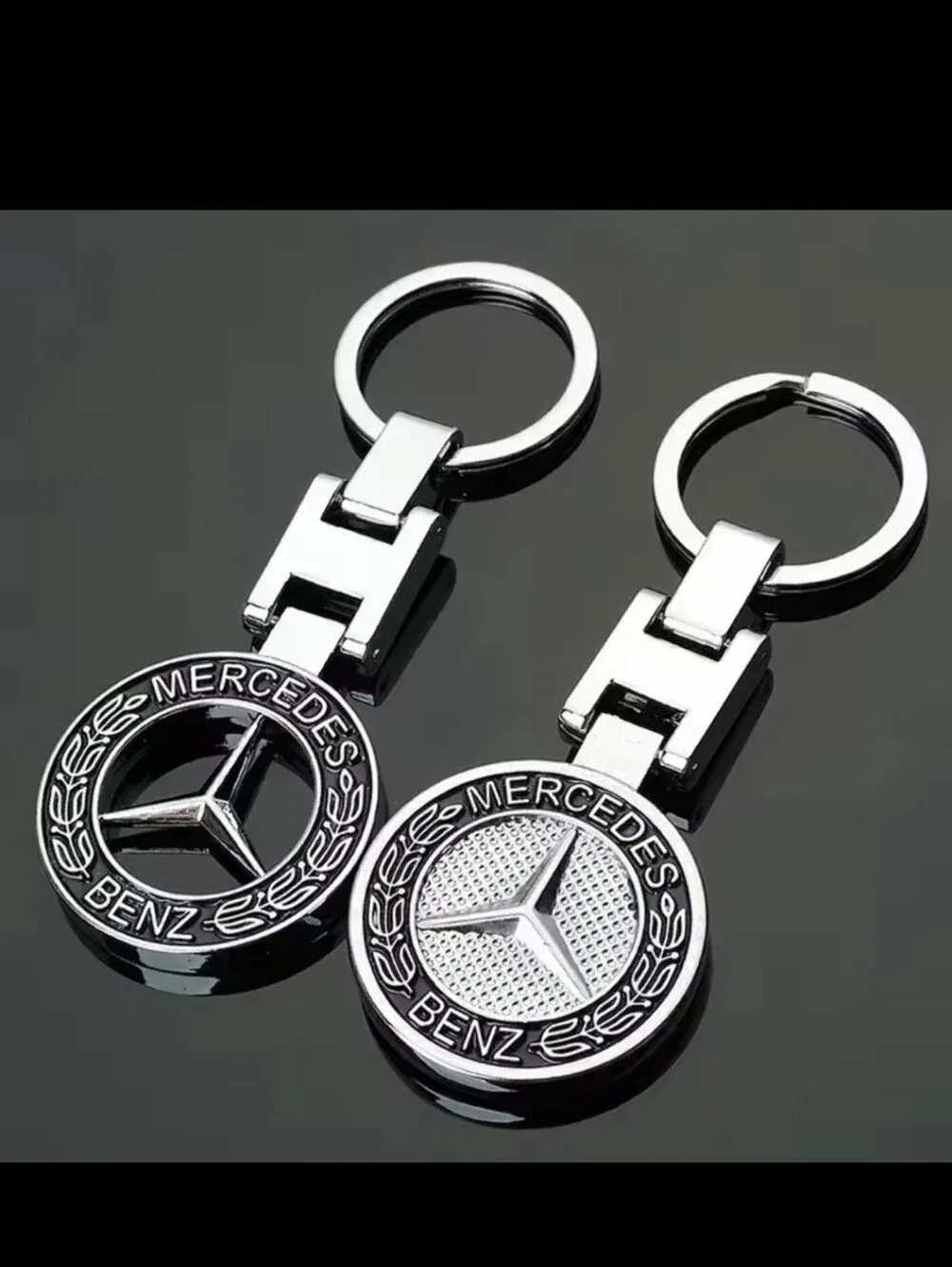 Mercedes Benz metal sleek keychain Please See All 8 Choices